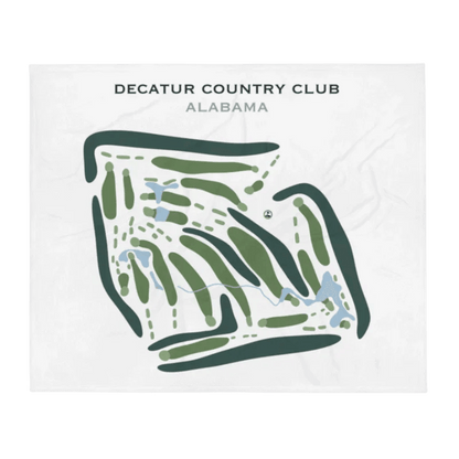 Decatur Country Club, Alabama - Printed Golf Courses