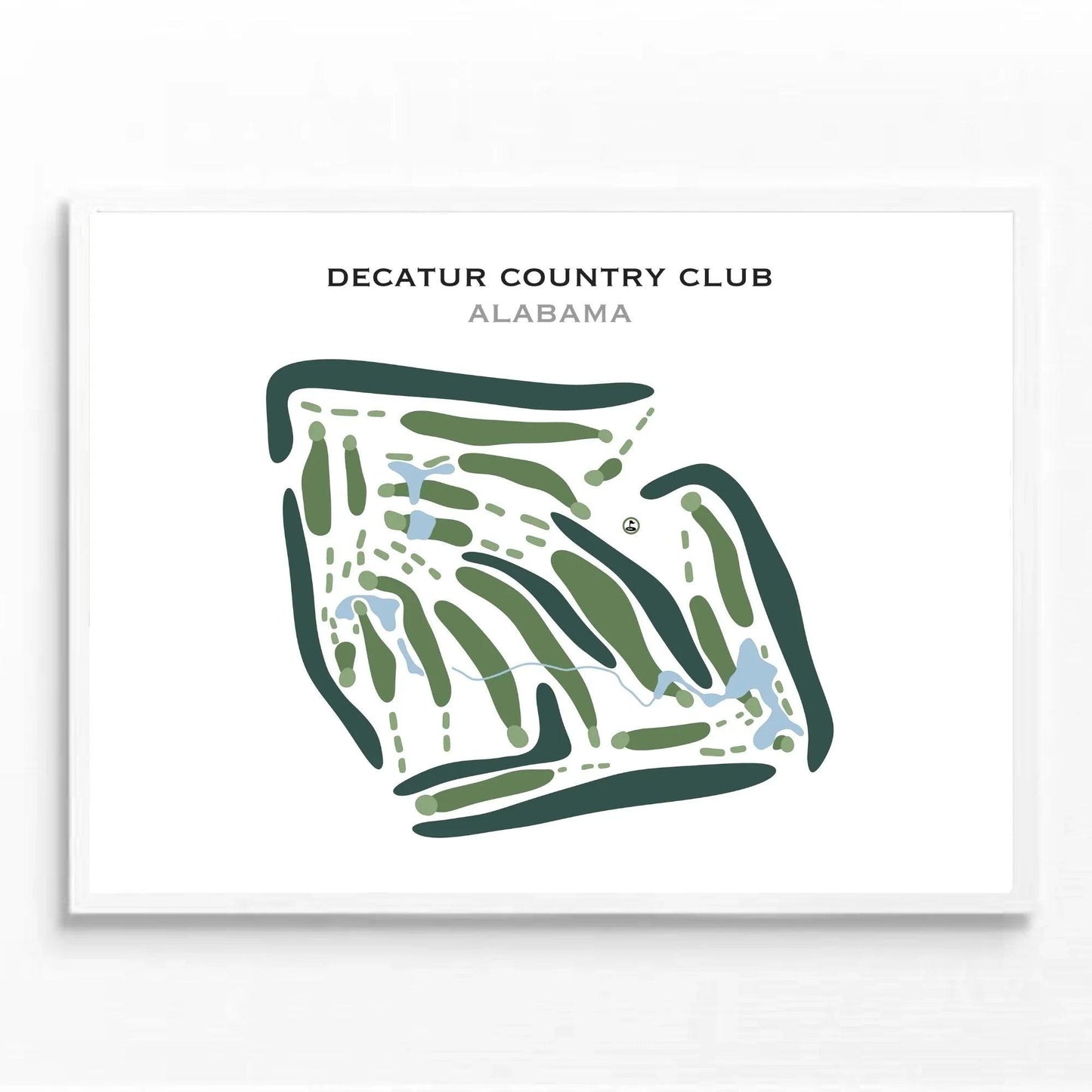 Decatur Country Club, Alabama - Printed Golf Courses