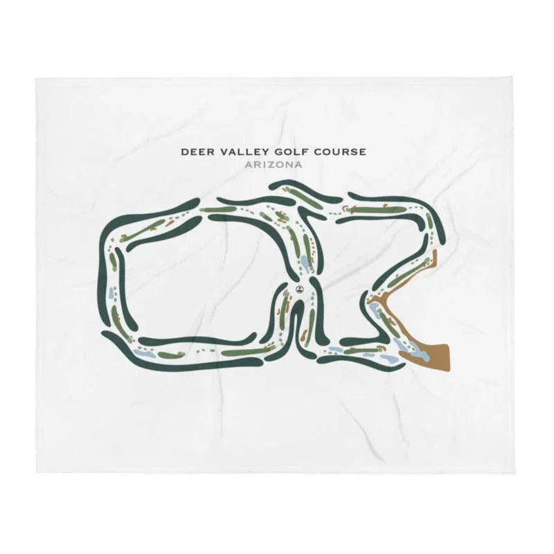 Deer Valley Golf Course, Arizona - Printed Golf Courses