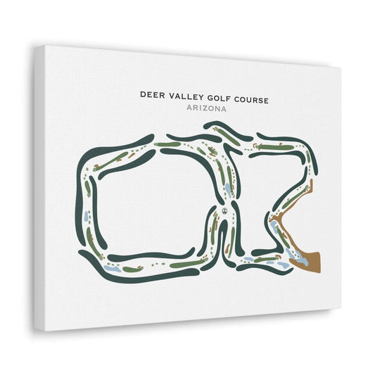 Deer Valley Golf Course, Arizona - Printed Golf Courses