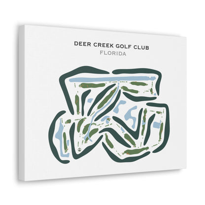 Deer Creek Golf Club, Florida - Printed Golf Courses