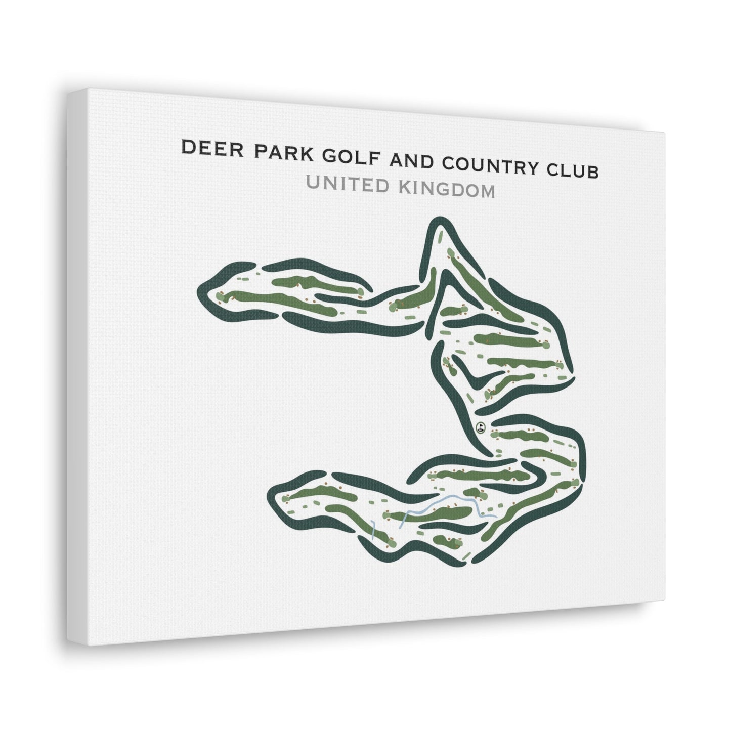 Deer Park Golf & Country Club, United Kingdom - Printed Golf Courses