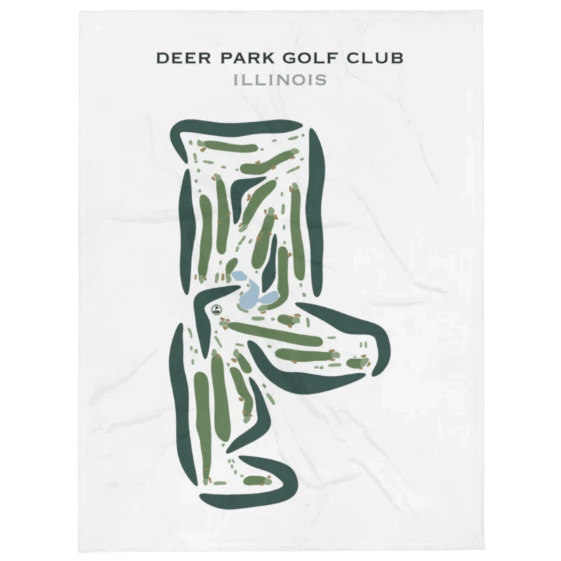 Deer Park Golf Club, Illinois - Printed Golf Courses