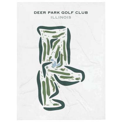 Deer Park Golf Club, Illinois - Printed Golf Courses
