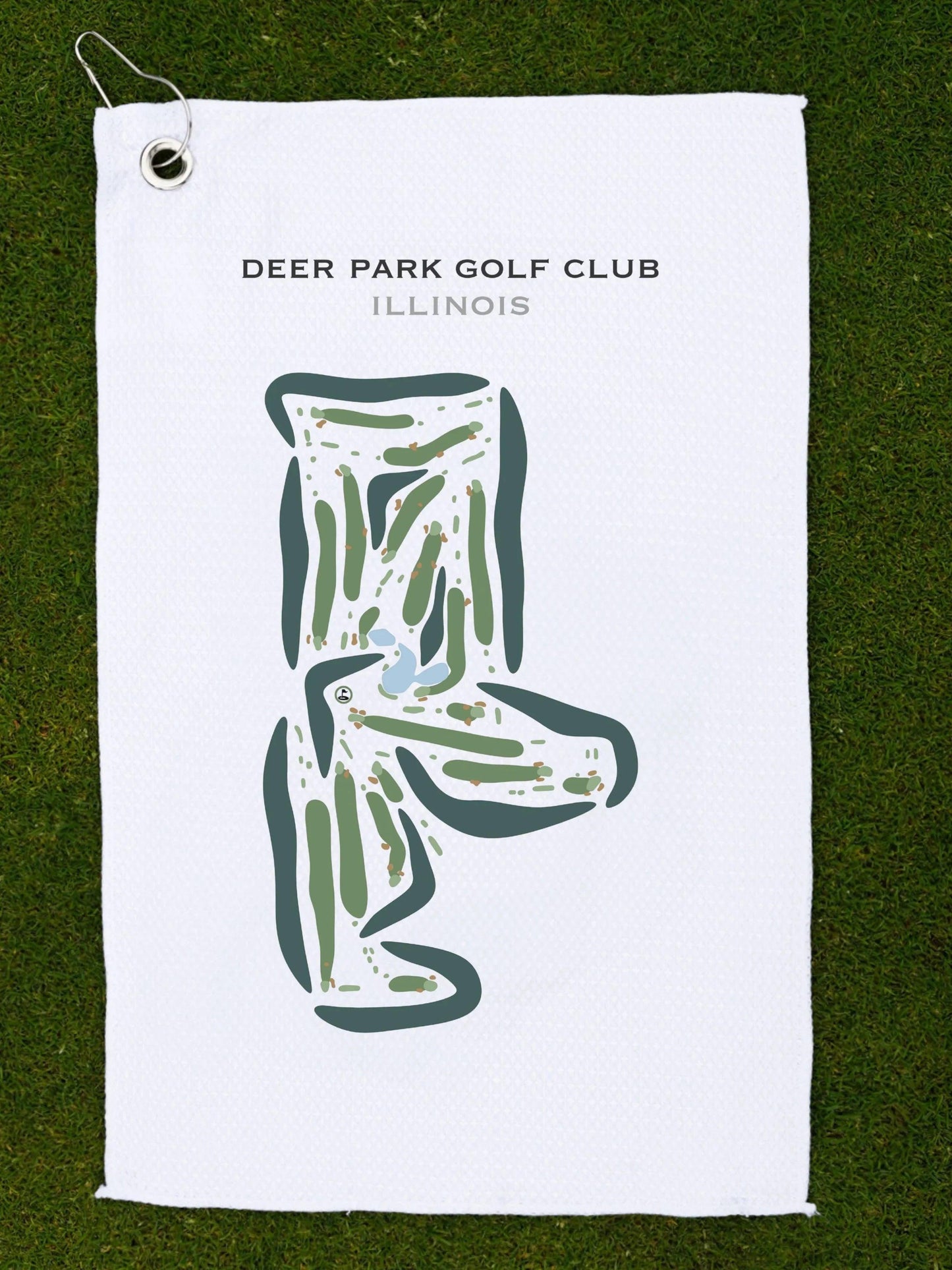 Deer Park Golf Club, Illinois - Printed Golf Courses