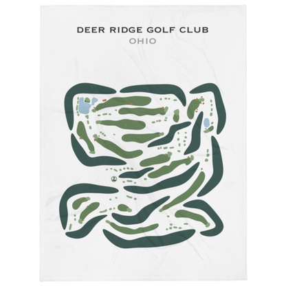 Deer Ridge Golf Club, Ohio - Printed Golf Courses