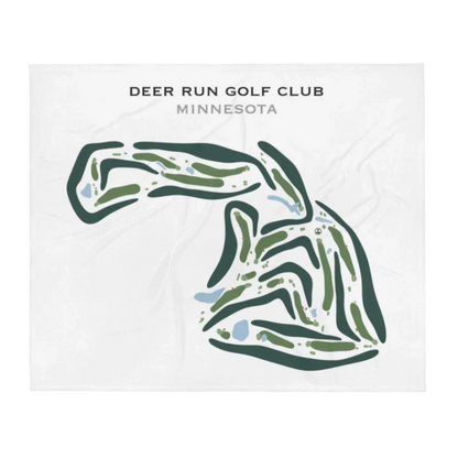 Deer Run Golf Club, Minnesota - Printed Golf Courses