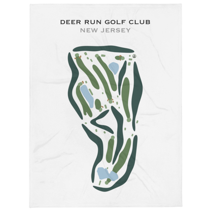 Deer Run Golf Club, New Jersey - Printed Golf Courses