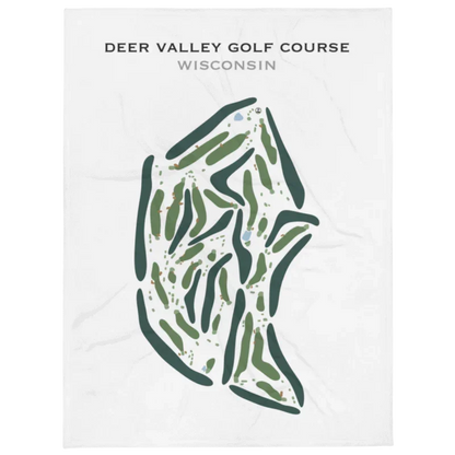 Deer Valley Golf Course, Wisconsin - Printed Golf Courses