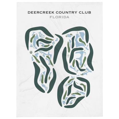 Deercreek Country Club, Florida - Printed Golf Courses