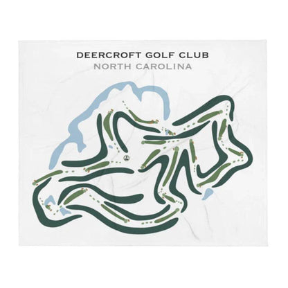 Deercroft Golf Club, North Carolina - Printed Golf Courses