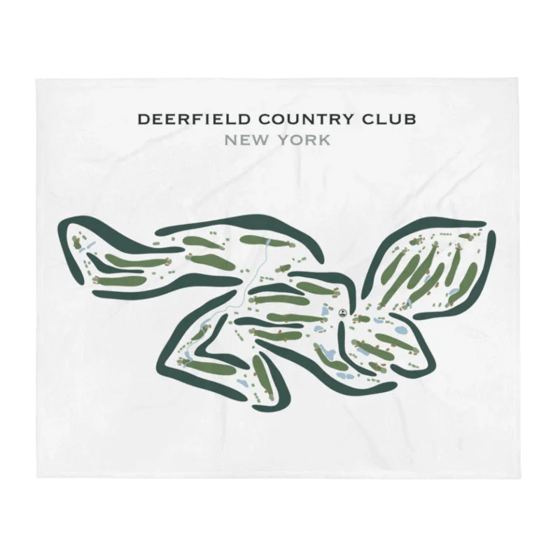 Deerfield Country Club, New York - Printed Golf Courses