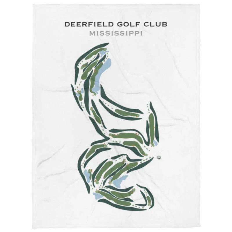 Deerfield Golf Club, Mississippi - Printed Golf Courses