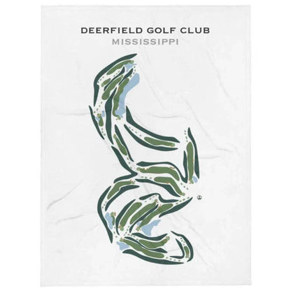 Deerfield Golf Club, Mississippi - Printed Golf Courses
