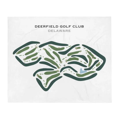 Deerfield Golf Club, Delaware - Printed Golf Courses