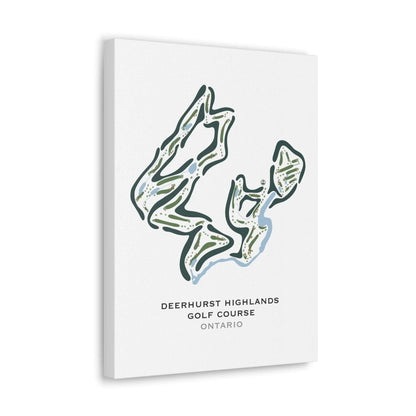 Deerhurst Highlands Golf Course, Ontario - Printed Golf Courses