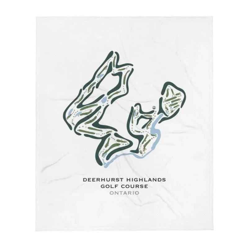 Deerhurst Highlands Golf Course, Ontario - Printed Golf Courses