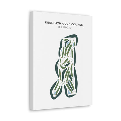 Deerpath Golf Course, Illinois - Printed Golf Courses
