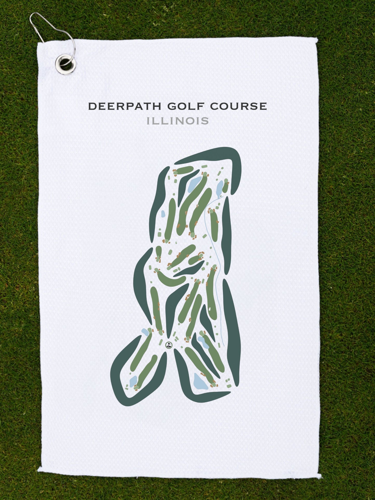 Deerpath Golf Course, Illinois - Printed Golf Courses