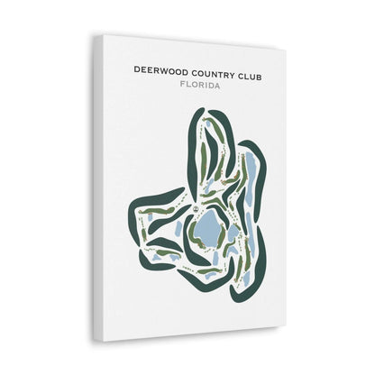 Deerwood Country Club, Florida - Printed Golf Courses