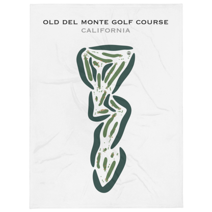 Old Del Monte Golf Course, California - Printed Golf Courses