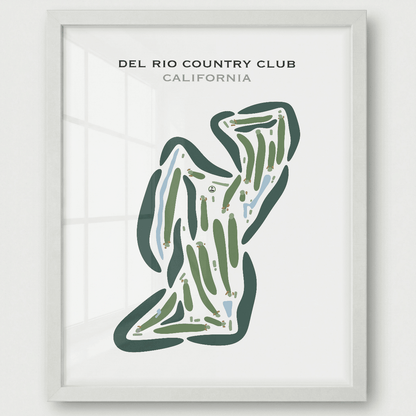 Del Rio Country Club, California - Printed Golf Courses
