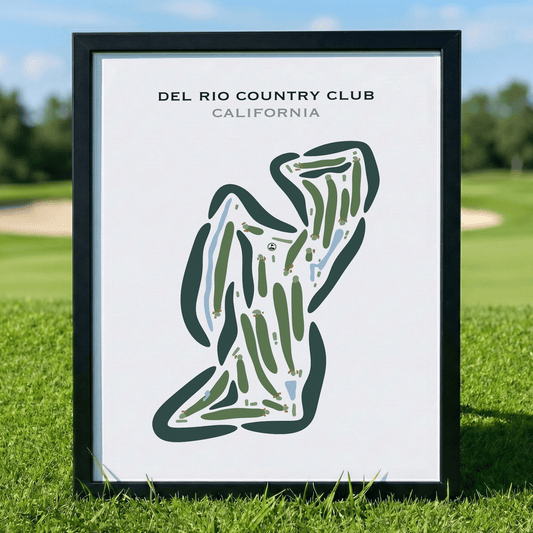Del Rio Country Club, California - Printed Golf Courses