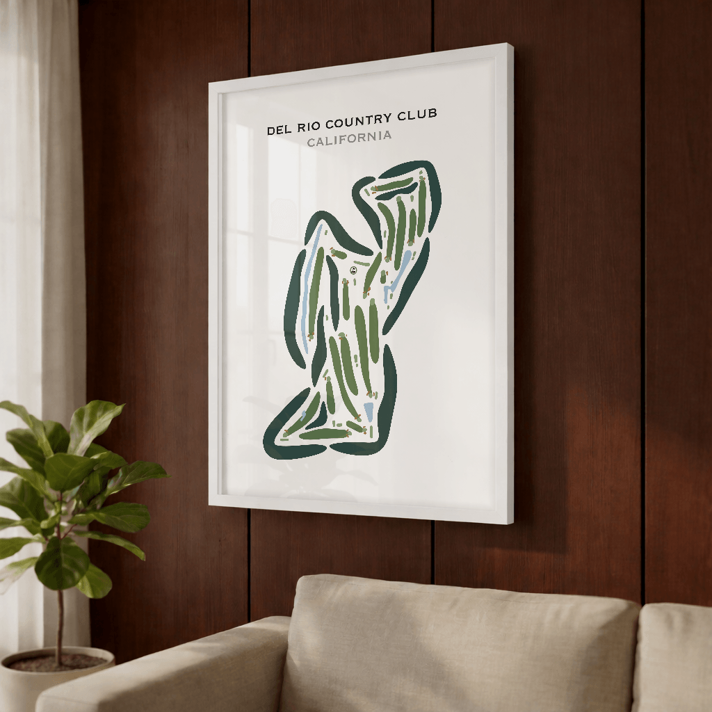 Del Rio Country Club, California - Printed Golf Courses