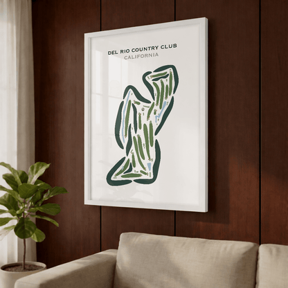 Del Rio Country Club, California - Printed Golf Courses