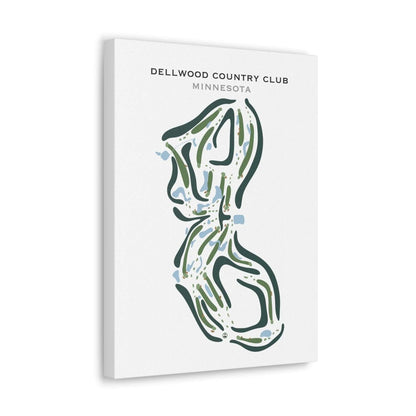 Dellwood Country Club, Minnesota - Printed Golf Courses