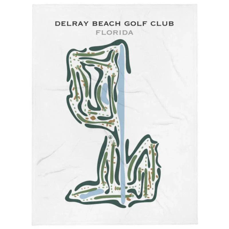 Delray Beach Golf Club, Florida - Printed Golf Courses