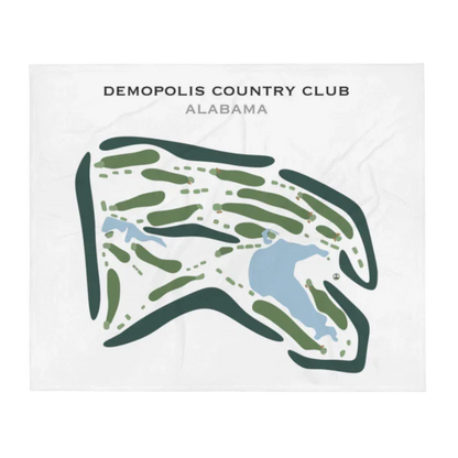 Demopolis Country Club, Alabama - Printed Golf Courses