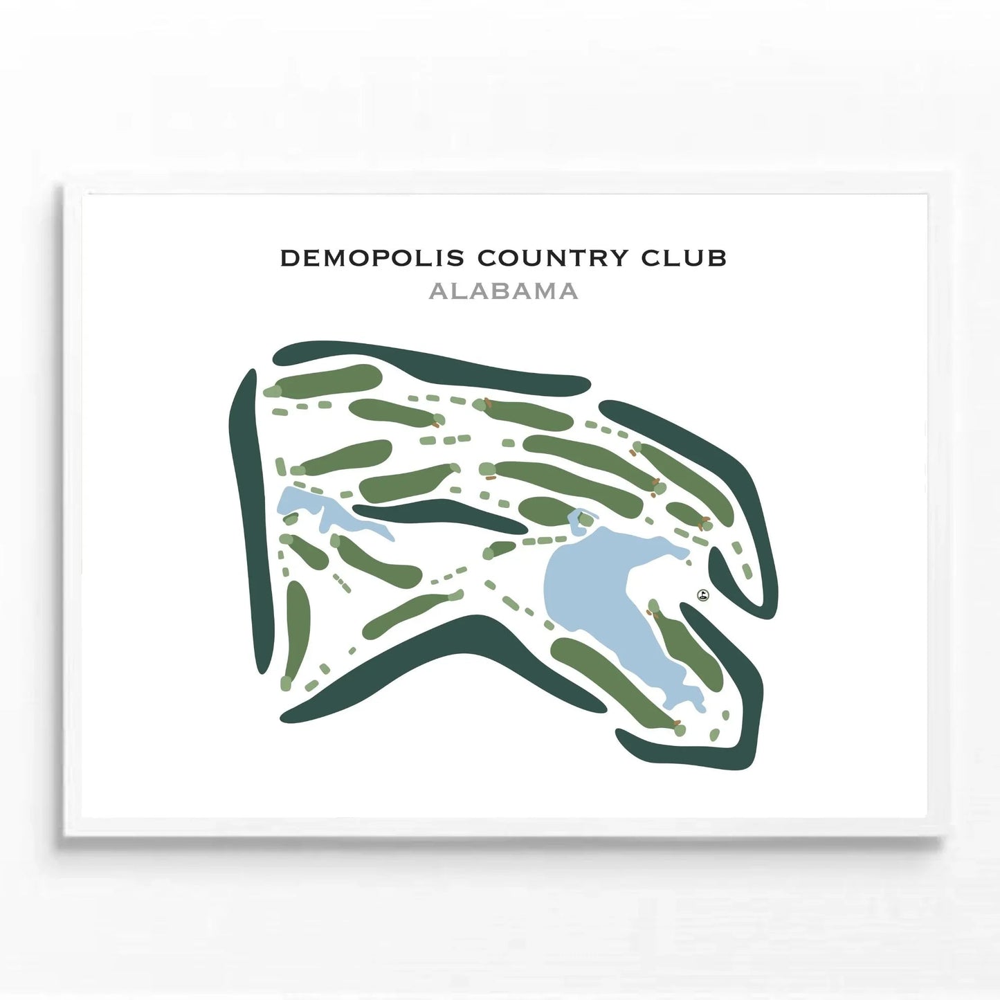 Demopolis Country Club, Alabama - Printed Golf Courses