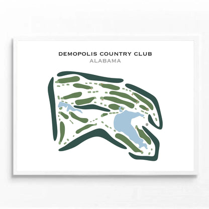 Demopolis Country Club, Alabama - Printed Golf Courses
