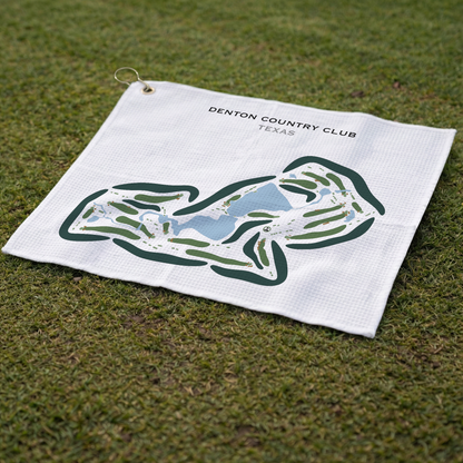 Denton Country Club, Texas - Printed Golf Courses