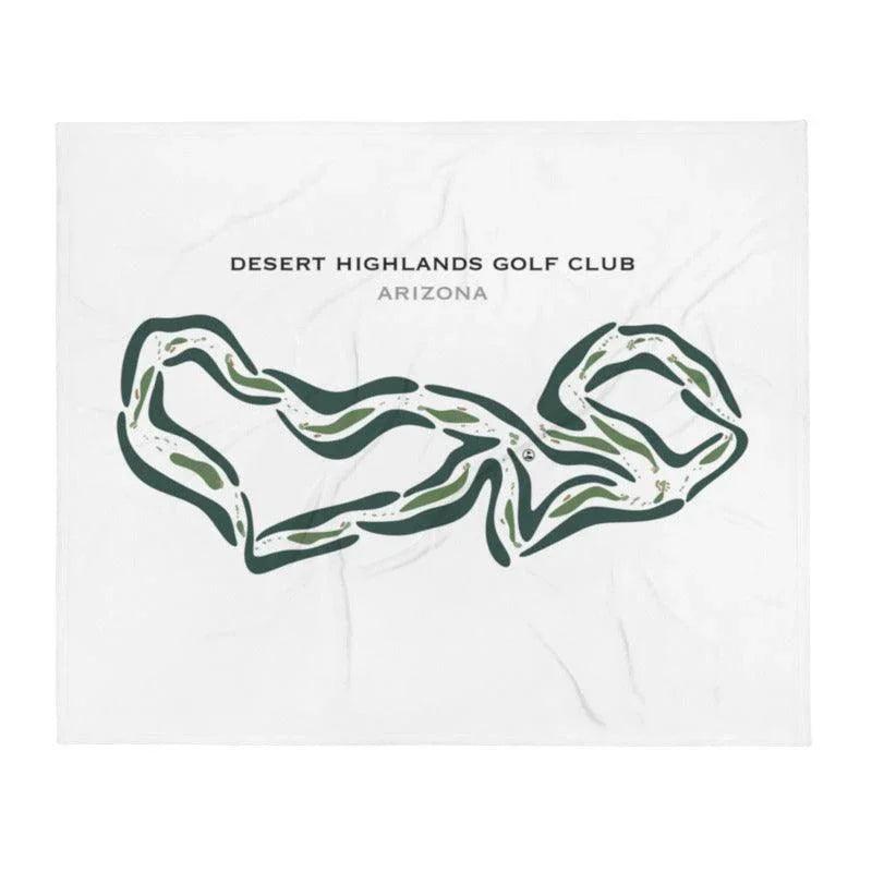 Desert Highlands Golf Club, Arizona - Printed Golf Courses