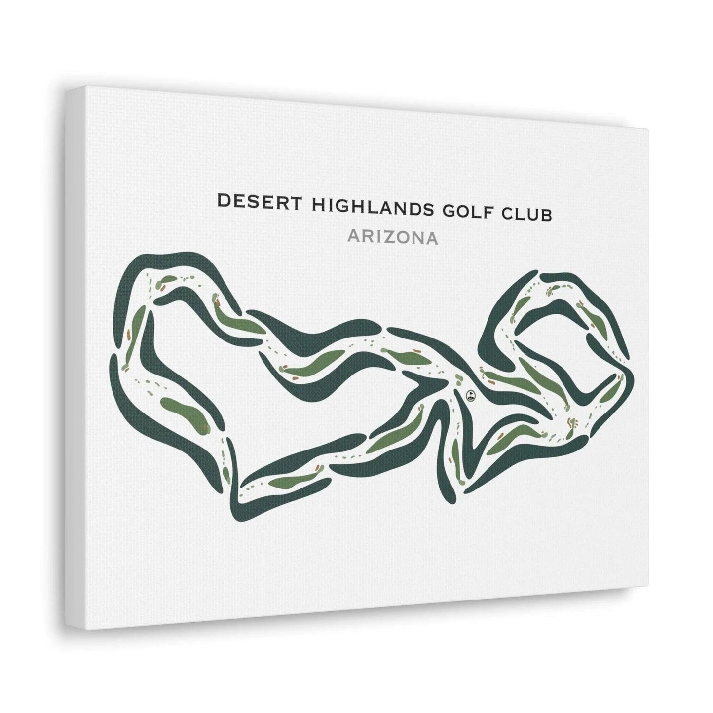 Desert Highlands Golf Club, Arizona - Printed Golf Courses