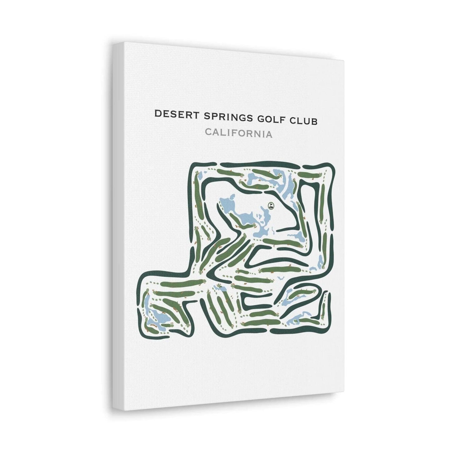 Desert Springs Golf Club, California - Printed Golf Courses