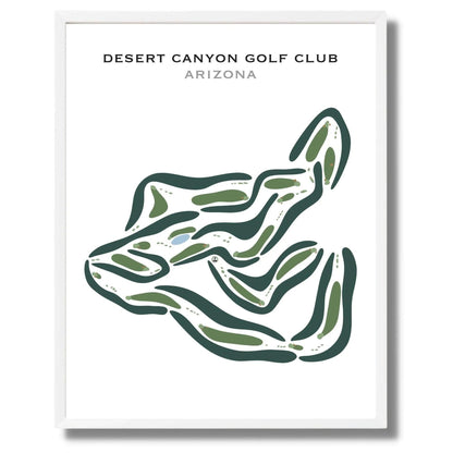 Desert Canyon, Arizona - Printed Golf Courses