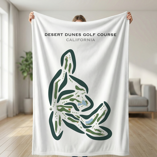 Desert Dunes Golf Course, California - Printed Golf Courses