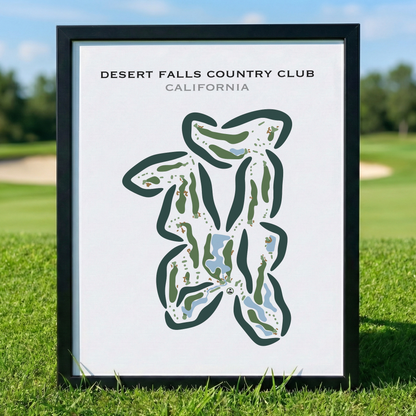 Desert Falls Country Club, California - Printed Golf Course