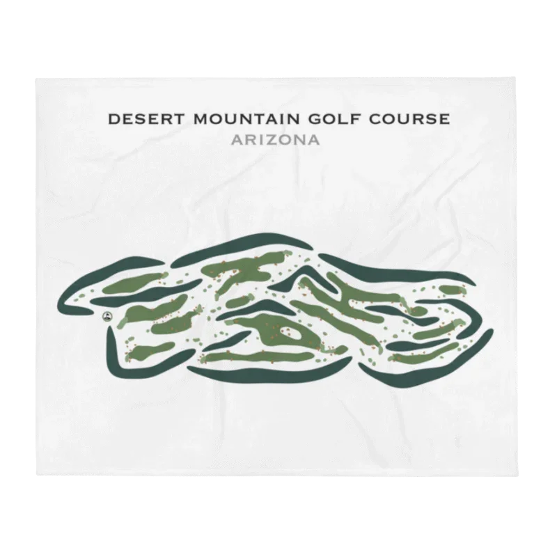 Desert Mountain Golf Course, Arizona - Printed Golf Courses