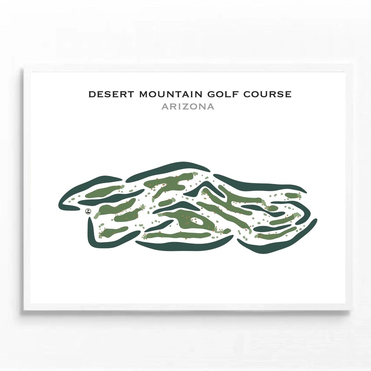 Desert Mountain Golf Course, Arizona - Printed Golf Courses