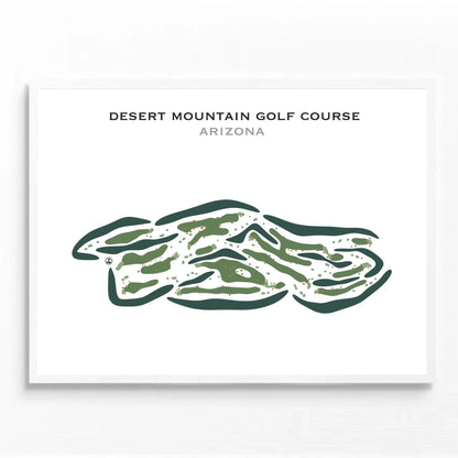 Desert Mountain Golf Course, Arizona - Printed Golf Courses