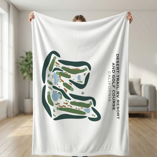 Desert Trail RV Resort & Golf Course, California - Printed Golf Courses