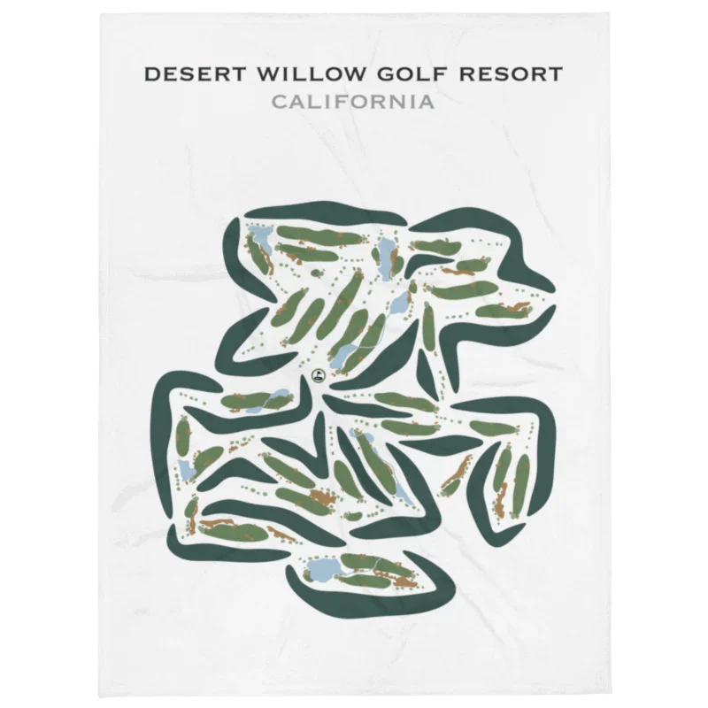 Desert Willow Golf Resort, California - Printed Golf Courses