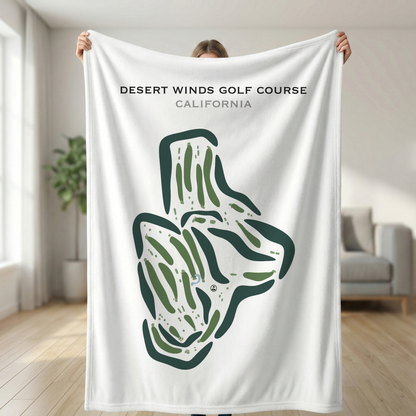 Desert Winds Golf Course, California - Printed Golf Courses
