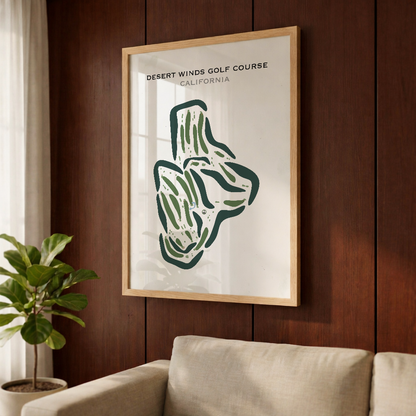 Desert Winds Golf Course, California - Printed Golf Courses