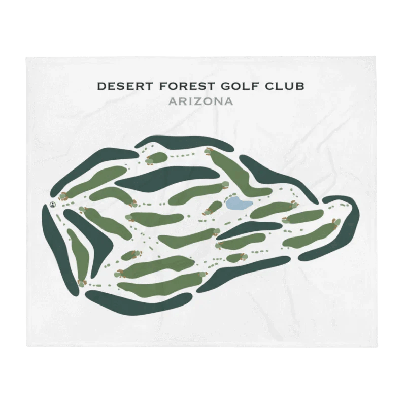 Desert Forest Golf Club, Arizona - Printed Golf Courses