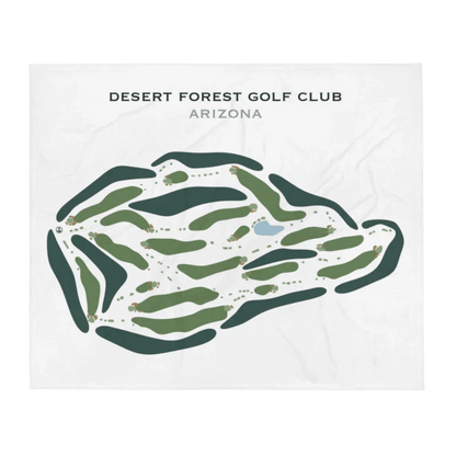 Desert Forest Golf Club, Arizona - Printed Golf Courses